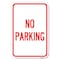 Signmission No Parking 2 Heavy-Gauge Aluminum Sign, 12" x 18", A-1218-23789 A-1218-23789 - alternate 1